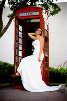 trash-the-dress portrait